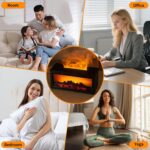 Fireplace flame Air Humidifier HY05_Remote Control - Image 9
