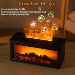 Fireplace flame Air Humidifier HY05_Remote Control - Image 5