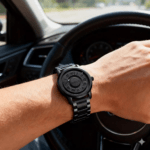 Rclock Magnetic Ball Men's Luxury Watch - Creative Minimalist Pointerless Design - Black Technology Concept Quartz Wristwatch - Premium Stainless Steel Watch for Men - Image 4