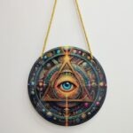 Gothic Steampunk Evil Eye Amulet