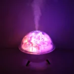 Preserved Flower Ultrasonic Air Humidifier - 260ml Portable USB Essential Oil Diffuser - Image 7
