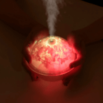 Preserved Flower Ultrasonic Air Humidifier - 260ml Portable USB Essential Oil Diffuser - Image 3