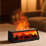 3D Realistic Charcoal Fireplace Air Humidifier & Aroma Diffuser - Image 17