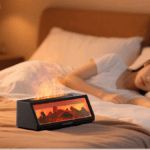 3D Realistic Charcoal Fireplace Air Humidifier & Aroma Diffuser - Image 2