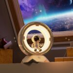 Astronaut Galaxy Night Light - Creative Spaceman LED Table Lamp with Touch Sensor & Hand Gesture Brightness Control - 3 Light Modes for Bedroom, Kids Room & Special Gift - Image 10