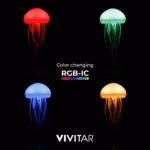 Jellyfish Lamp_LED RGB Gradient Rechargeable Jellyfish Lamp - Image 8