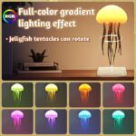 Jellyfish Lamp_LED RGB Gradient Rechargeable Jellyfish Lamp - Image 2