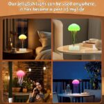 Jellyfish Lamp_LED RGB Gradient Rechargeable Jellyfish Lamp - Image 6