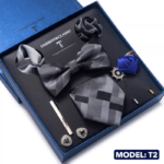 Men's Luxury Tie & Bowtie Gift Set 8 in 1 - Image 3