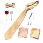 Men's Luxury Tie & Bowtie Gift Set 8 in 1 - Image 9