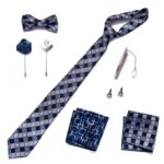 Men's Luxury Tie & Bowtie Gift Set 8 in 1 - Image 6