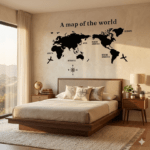 3D Acrylic World Map big Size Acrylic Decorative 3D Wall Sticker For wall Decor - Image 6