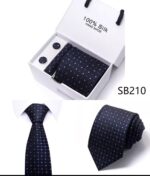 Premium 5-Piece Men's Formal Tie Gift Set - Image 4