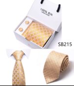 Premium 5-Piece Men's Formal Tie Gift Set - Image 5