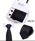 Premium 5-Piece Men's Formal Tie Gift Set - Image 6