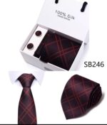 Premium 5-Piece Men's Formal Tie Gift Set - Image 7