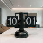 Modern Vintage Luxury Flip Digital Clock - Image 3