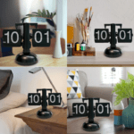 Modern Vintage Luxury Flip Digital Clock - Image 10