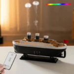 Jellyfish Aroma Diffuser, Ship Cool Mist Air Humidifier with Remote Control