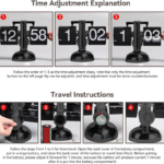 Modern Vintage Luxury Flip Digital Clock - Image 11