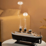 Jellyfish Aroma Diffuser, Ship Cool Mist Air Humidifier with Remote Control - Image 2